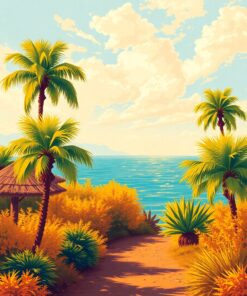 Palm Shores Paint Numbers