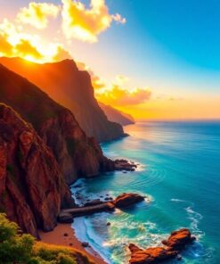 Coastal Cliffs Paint Numbers