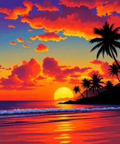 Hawaiian Horizon Paint Numbers