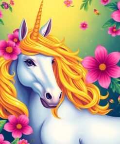 Exotic Blooms Paint Numbers