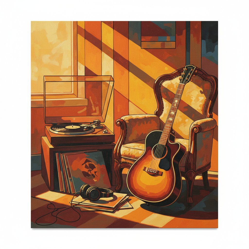 golden-hour-acoustics-paint-by-numbers-vintage-vinyl-kit