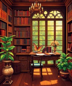 Butterfly Desk Paint Numbers