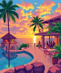 Cliffhouse Soiree Paint Numbers