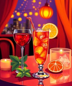 Glamour Drink Paint Numbers