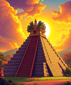 Kukulcan Guardian Paint Numbers