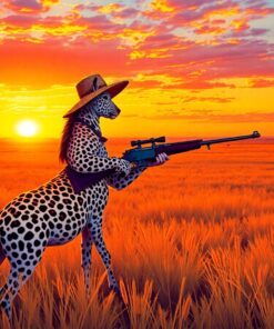 Spotted Hunter Paint Numbers