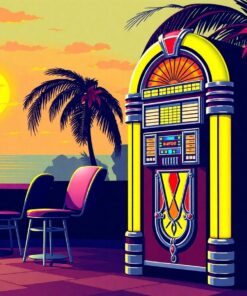 Tiki Wurlitzer Paint Numbers