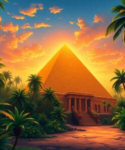 Pyramid Dawn Paint Numbers