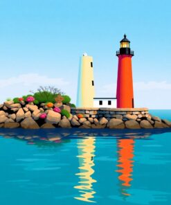 Coral Reflection Paint Numbers