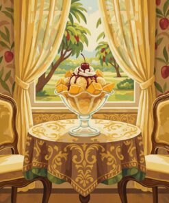 Golden Mango Parlor Treat Paint By Numbers