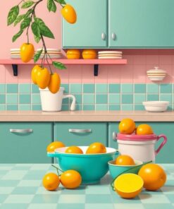 Nostalgic Pyrex Paint Numbers