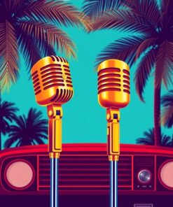 Under Palms Paint Numbers