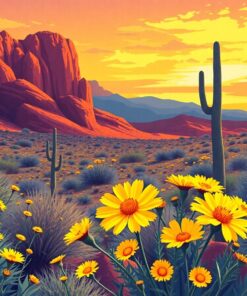 Oasis Superbloom Paint Numbers