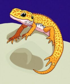 Digging Reptile Paint Numbers