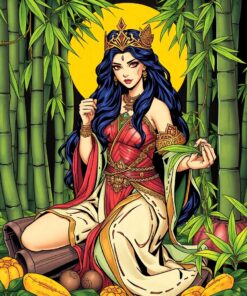 Bamboo Rest Paint Numbers