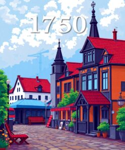 Bridge Sunset Paint Numbers