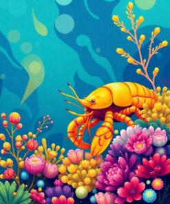 Crustacean Tide Paint Numbers