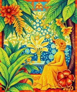 Mosaic Royalty Paint Numbers