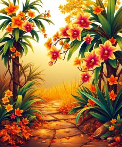 Orchid Harvest Paint Numbers