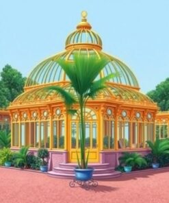 Palm House Paint Numbers