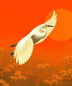 Egret Flight Paint Numbers