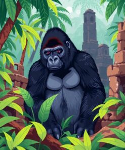 Tropical Ruins Paint Numbers