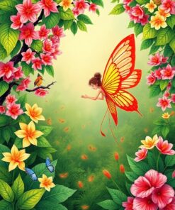 Tropical Orchard Paint Numbers