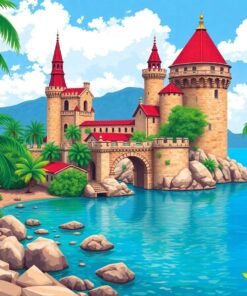 Tropical Bay Paint Numbers