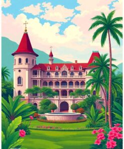 Tropical Estate Paint Numbers