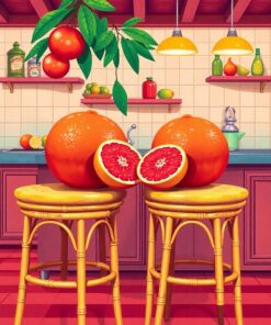 Bamboo Stools Paint Numbers