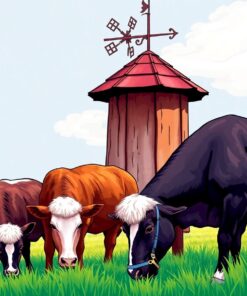 Antique Vane Paint Numbers