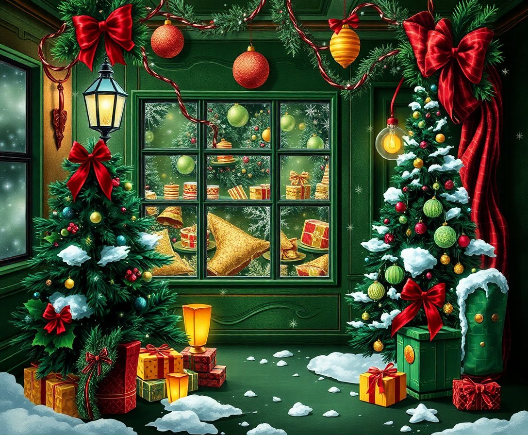 green-velvet-vintage-christmas-paint-by-numbers-kit