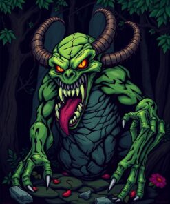 Stone Fiend Paint Numbers