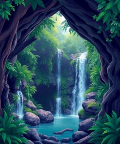 Beneath Canopy Paint Numbers