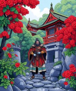 Lush Ruins Paint Numbers