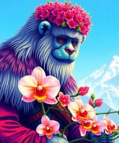 Rare Orchids Paint Numbers