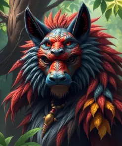 Guardian Of The Mahogany Paint By Numbers