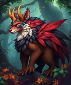 Guardian Of The Mahogany paint by numbers