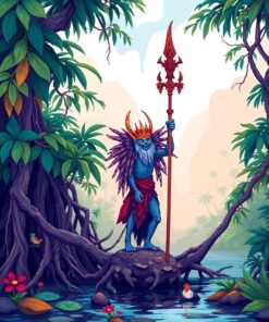 Tropical Mangroves Paint Numbers