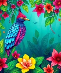 Guardian Of Tropical Vines Paint By Numbers