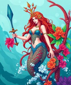 Tropical Waters Paint Numbers