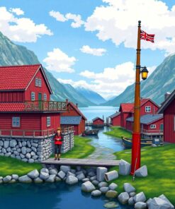 Fjord Post Paint Numbers