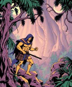 Jungle Caldera Paint Numbers