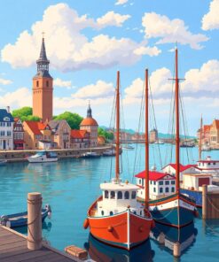 Vintage Harbor Paint Numbers