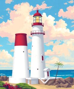 Island Light Paint Numbers