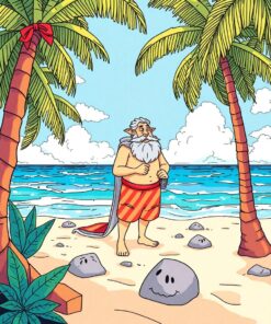 Tropical Sands Paint Numbers