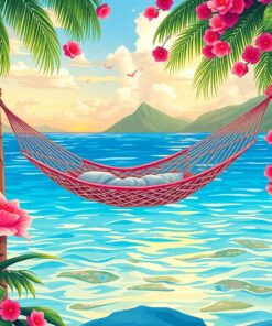 Tropical Waters Paint Numbers