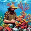 Harvester Of Tropical Coral Paint By Numbers