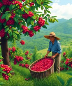 Coffee Cherries Paint Numbers