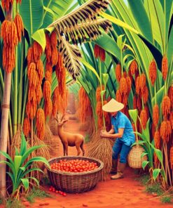 Sugar Stalks Paint Numbers